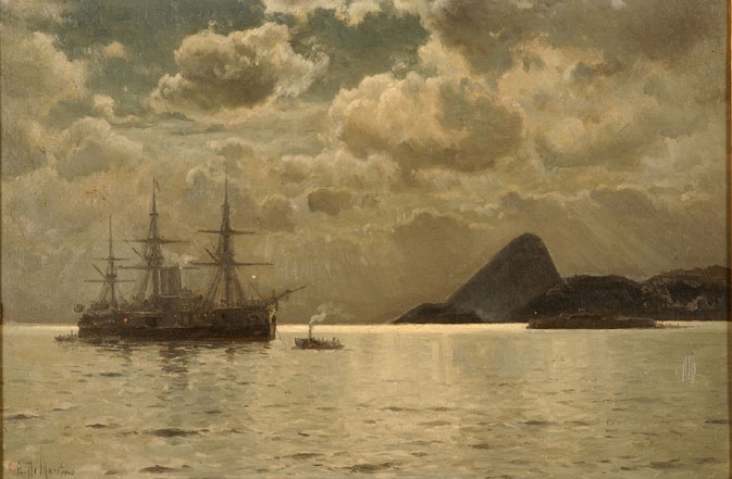 Eduardo de Martino Night View of Rio de Janeiro